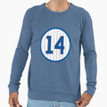 Ernie Banks 14 Jersey Number Sweatshirt - Novelty Apparel Men Women - T-Shirt, Sweatshirt, Hoodie