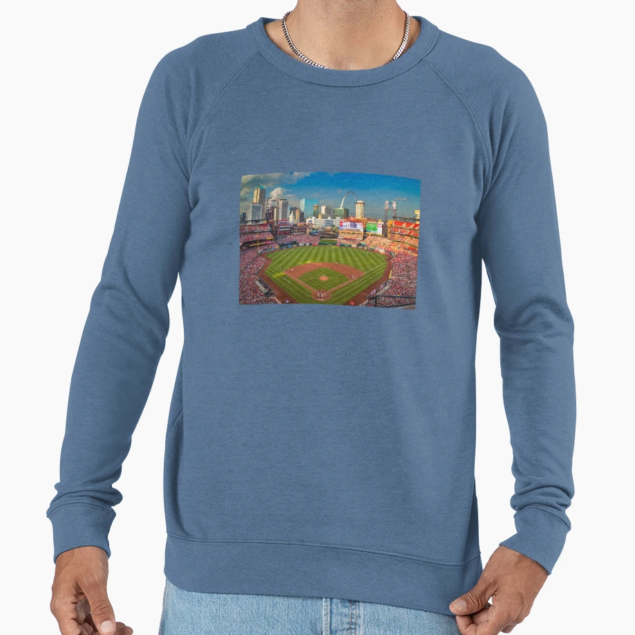 Busch Stadium Sweatshirt - Minimalist Print Men Women - T-Shirt, Sweatshirt, Hoodie