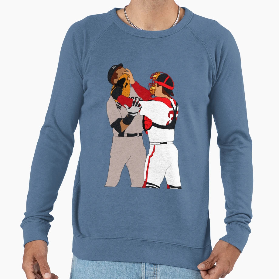 Jason Varitek Alex Rodriguez Sweatshirt - Fun Novelty Design for Adults - T-Shirt, Sweatshirt, Hoodie