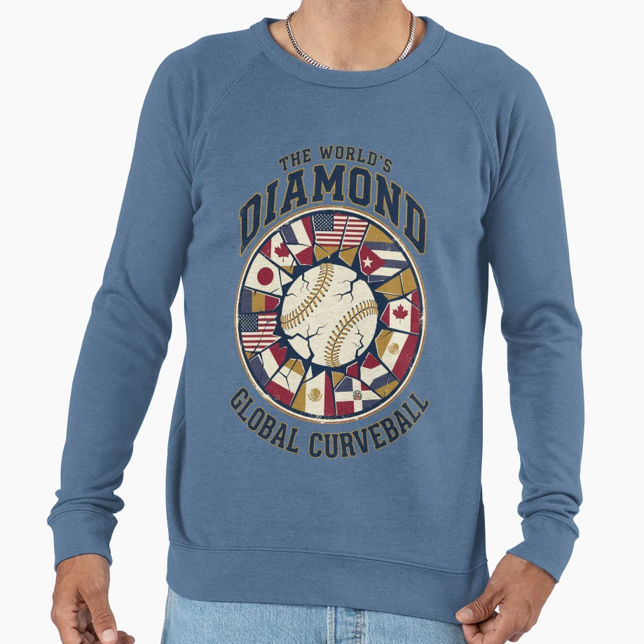 Worlds Diamond International Sweatshirt - Casual Everyday Wear for Adults - T-Shirt, Sweatshirt, Hoodie