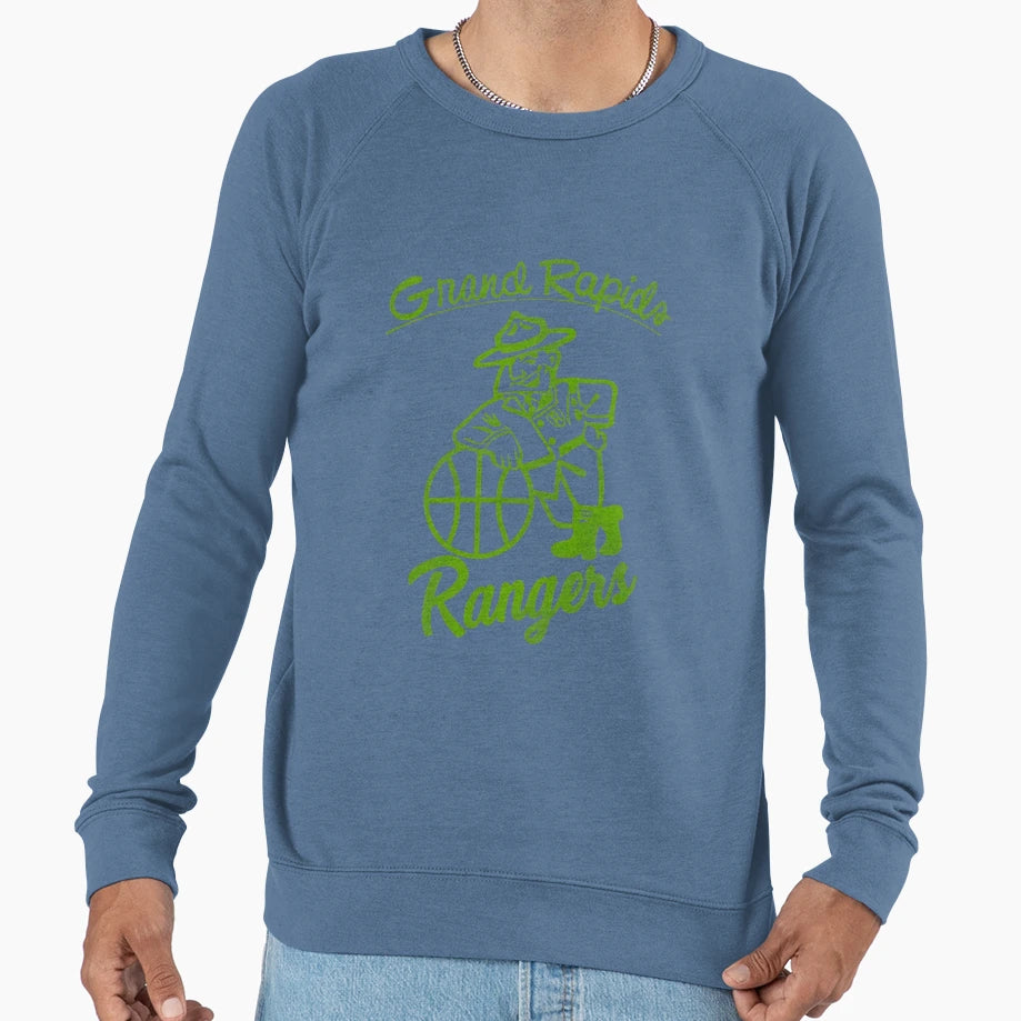 Defunct Grand Rapids Rangers Sweatshirt - Trendy Graphic Men Women - T-Shirt, Sweatshirt, Hoodie