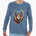 Detroit Lions Head Sweatshirt - Minimalist Print Unisex - T-Shirt, Sweatshirt, Hoodie