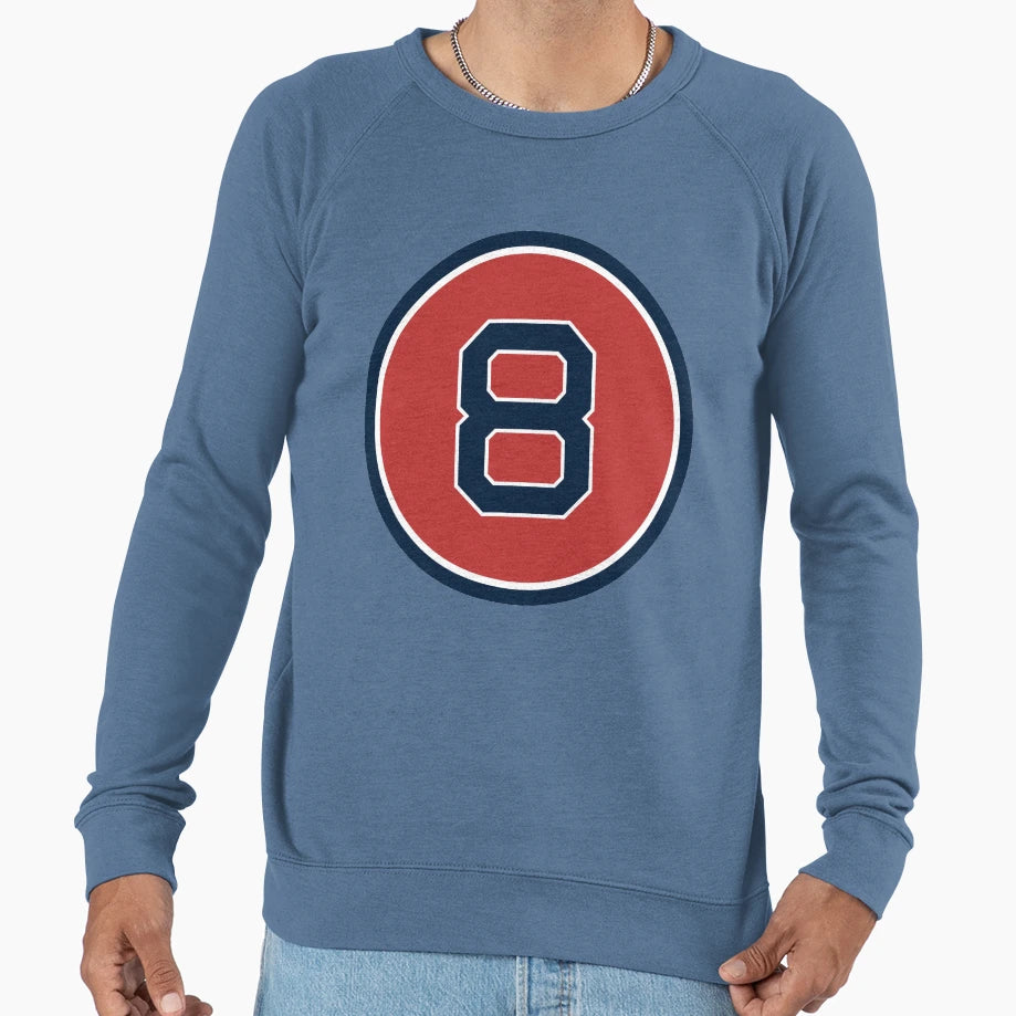 Carl Yastrzemski 8 Jersey Number Sweatshirt - Minimalist Print Men Women - T-Shirt, Sweatshirt, Hoodie