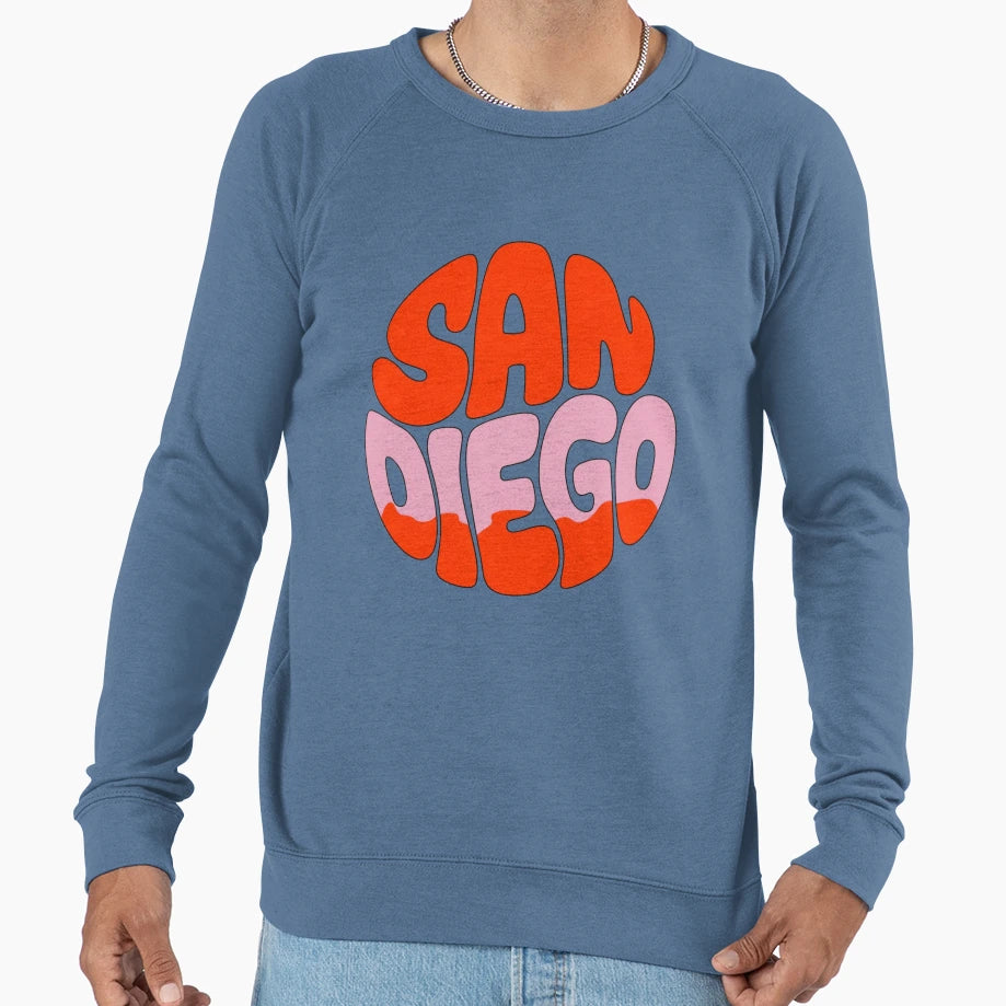 San Diego Sweatshirt - Graphic Print for Adults - T-Shirt, Sweatshirt, Hoodie