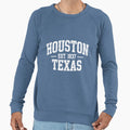Houston Texas Typography Urban Sweatshirt - Custom Art Print for Adults - T-Shirt, Sweatshirt, Hoodie