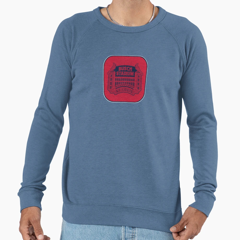 Busch Memorial Stadium Sweatshirt - Custom Art Print for Adults - T-Shirt, Sweatshirt, Hoodie