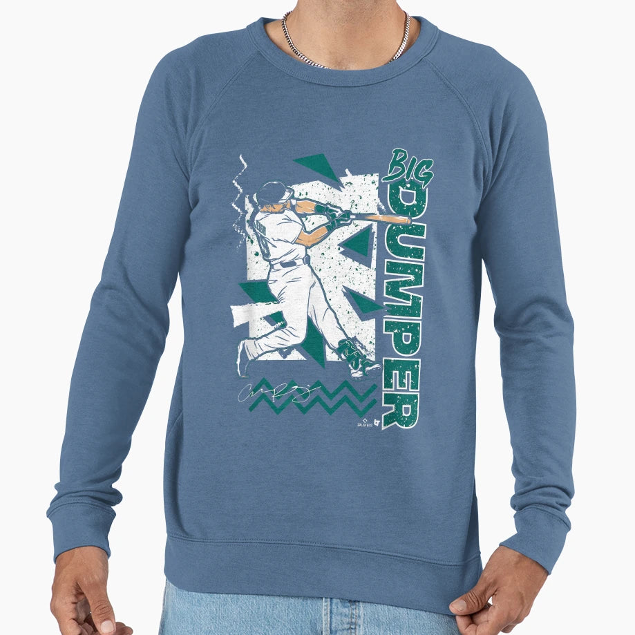 Cal Raleigh Big Dumper 90S Seattle Sweatshirt - Unique Graphic for Adults - T-Shirt, Sweatshirt, Hoodie