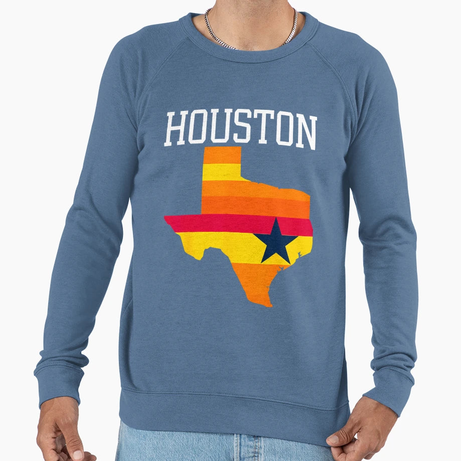 Houston Texas Sweatshirt - Fun Novelty Design Unisex - T-Shirt, Sweatshirt, Hoodie