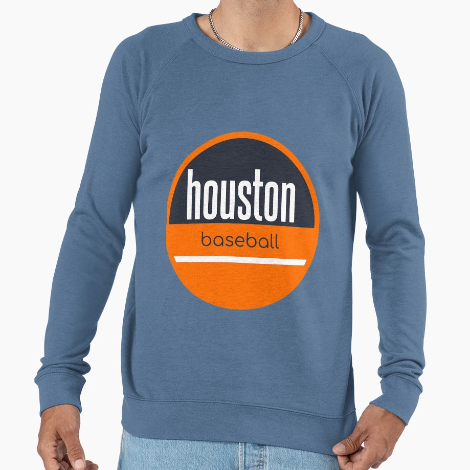 Houston Baseball Sweatshirt - Unique Graphic Unisex - T-Shirt, Sweatshirt, Hoodie