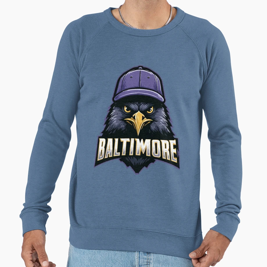 Art Baltimore Ravens Sweatshirt - Aesthetic Graphic Unisex - T-Shirt, Sweatshirt, Hoodie
