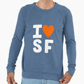 I Heart Sf Sweatshirt - Streetwear Style Unisex - T-Shirt, Sweatshirt, Hoodie