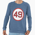 Tim Wakefield 49 Jersey Number Sweatshirt - Casual Everyday Wear Unisex - T-Shirt, Sweatshirt, Hoodie