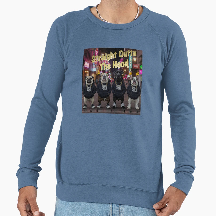 Downtown Street Dogs Sweatshirt - Graphic Print Men Women - T-Shirt, Sweatshirt, Hoodie