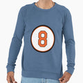 Cal Ripken Jr 8 Jersey Number Sweatshirt - Aesthetic Graphic Men Women - T-Shirt, Sweatshirt, Hoodie