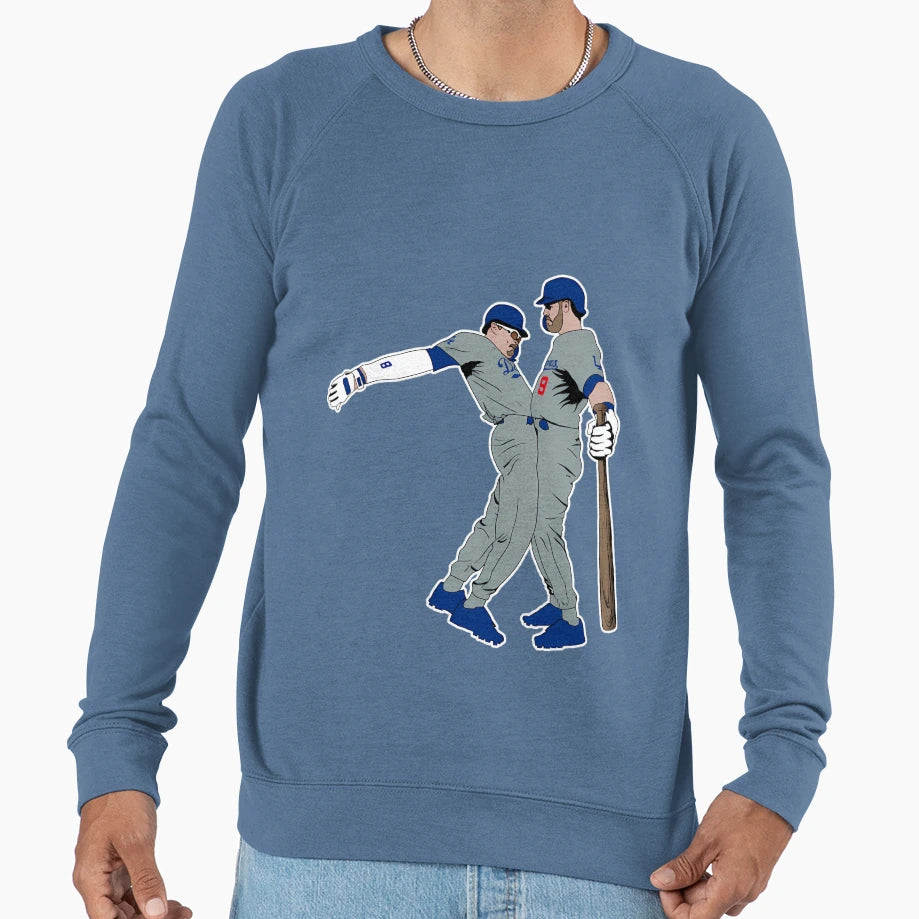 Dodger Dinger Crotch Bump Sweatshirt - Novelty Apparel for Adults - T-Shirt, Sweatshirt, Hoodie