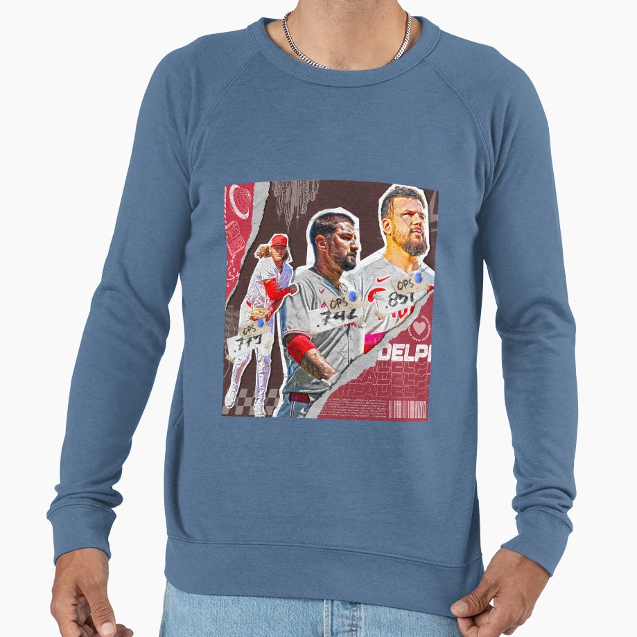 Philadelphia Baseball Team Squad 1Y Sweatshirt - Unique Graphic Unisex - T-Shirt, Sweatshirt, Hoodie