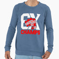 6X Champs 6 Ring Sweatshirt - Aesthetic Graphic Men Women - T-Shirt, Sweatshirt, Hoodie