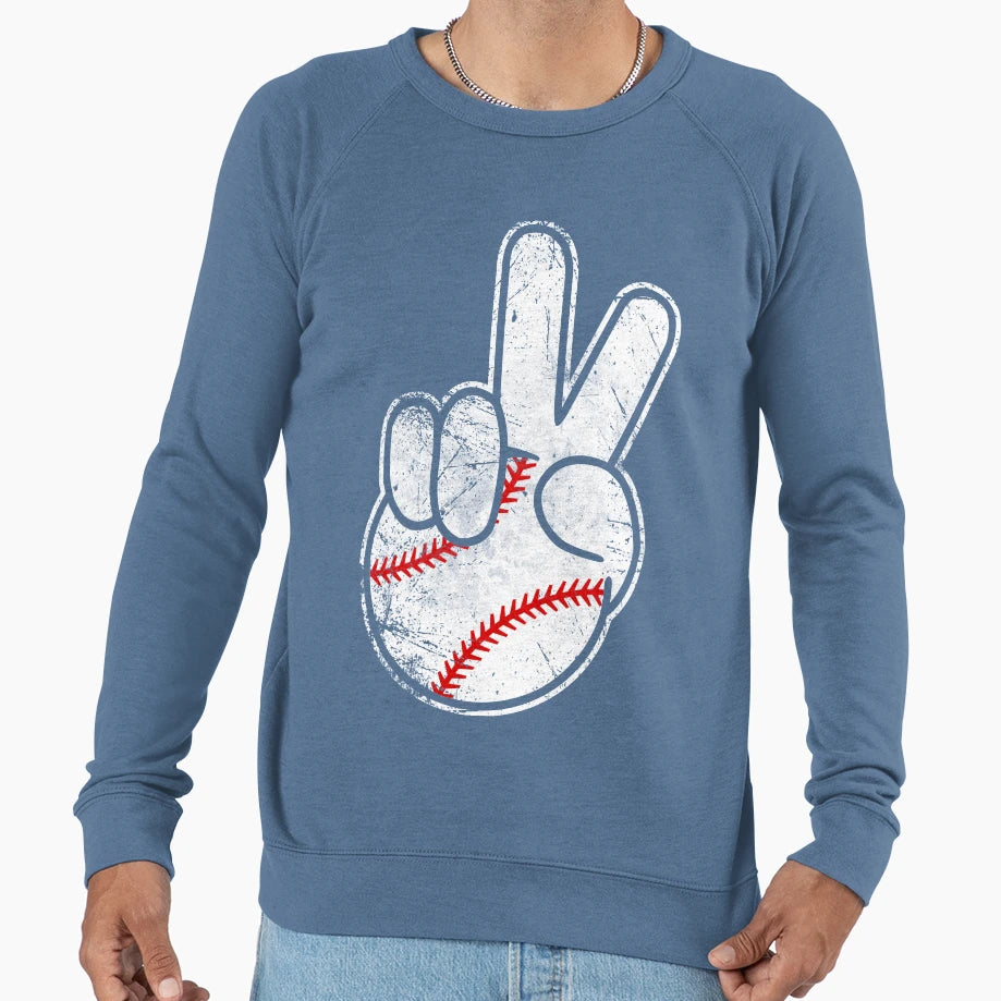 Baseball Is Life Sweatshirt - Streetwear Style Unisex - T-Shirt, Sweatshirt, Hoodie