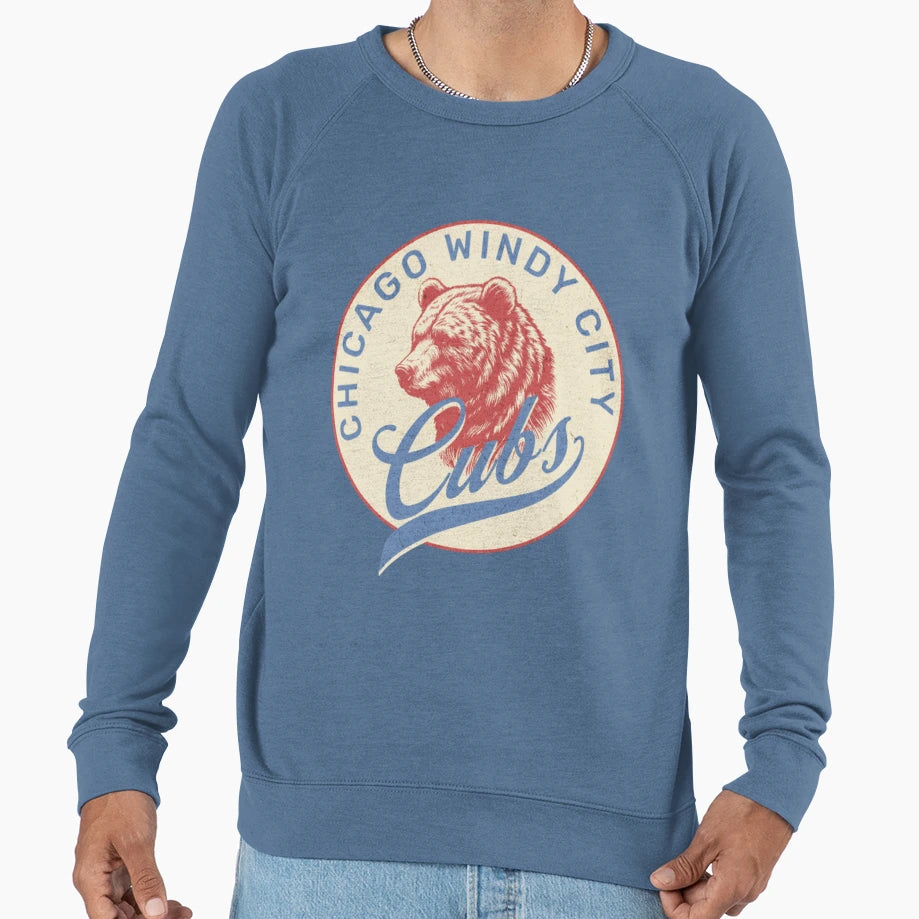 Chicago Cubs Cub Chicago Sweatshirt - Minimalist Print Unisex - T-Shirt, Sweatshirt, Hoodie