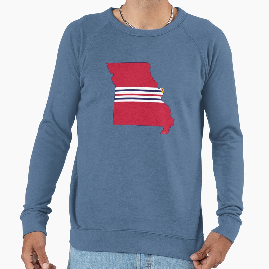 St Louis Baseball Sweatshirt - Unique Graphic Men Women - T-Shirt, Sweatshirt, Hoodie