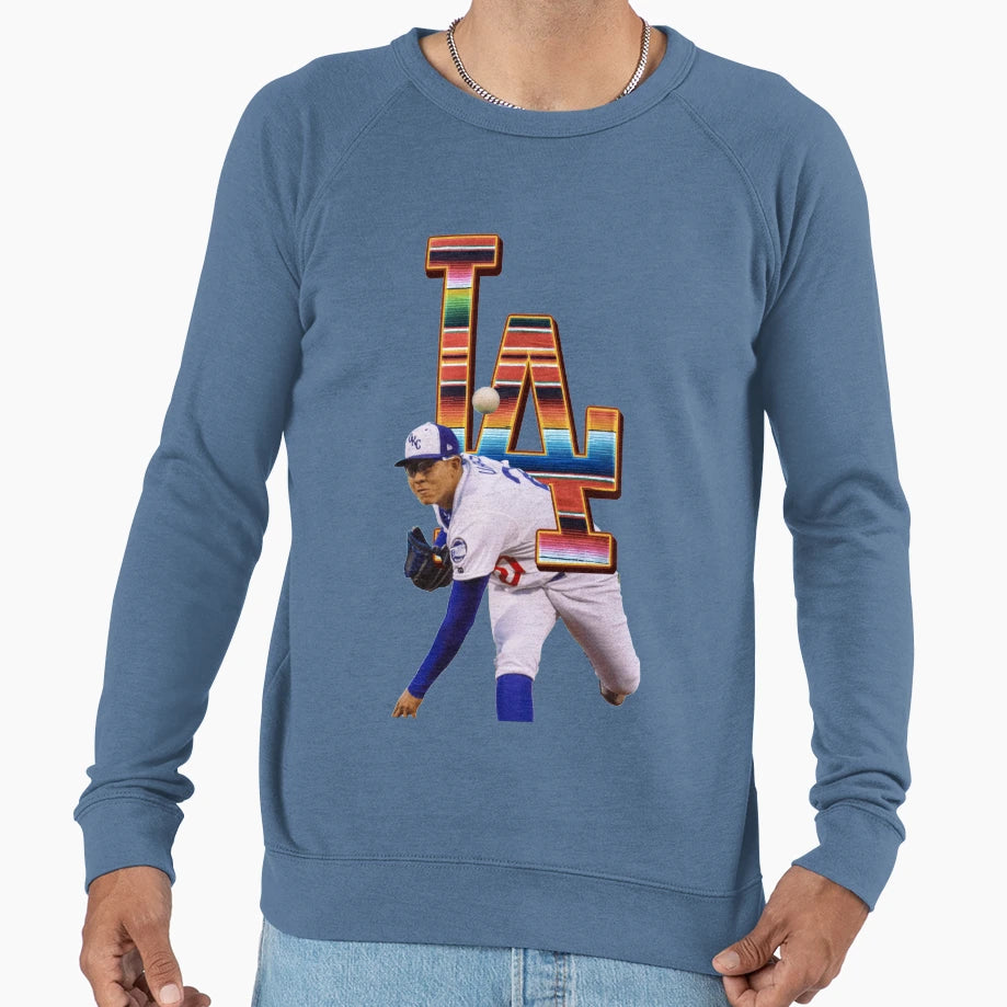 Julio Urias Los Angeles Latino Sweatshirt - Custom Art Print for Adults - T-Shirt, Sweatshirt, Hoodie