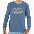Real Love Baseball Smart Love Sweatshirt - Custom Art Print for Adults - T-Shirt, Sweatshirt, Hoodie