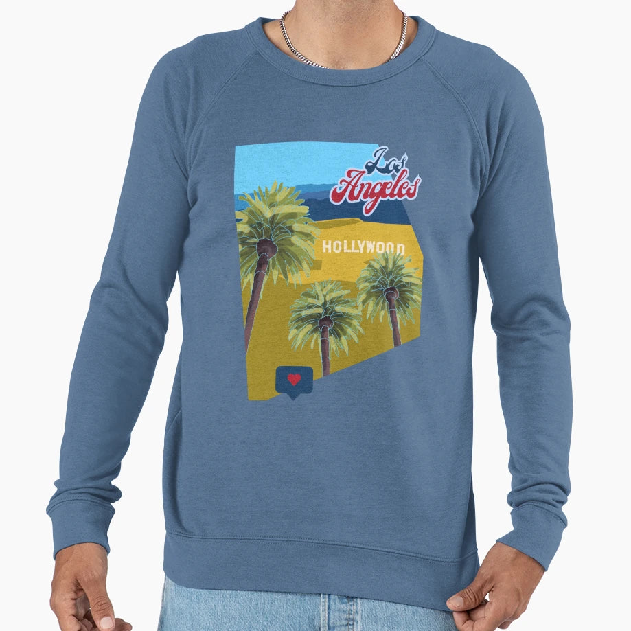 Los Angeles Funny Gifts California Fans Sweatshirt - Graphic Print Unisex - T-Shirt, Sweatshirt, Hoodie