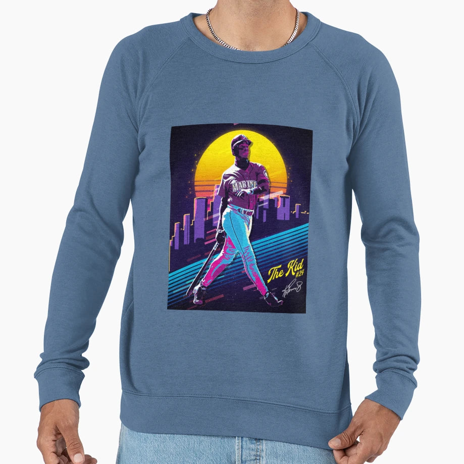 Ken Griffey Jr Basketball Legend Sweatshirt - Trendy Graphic Men Women - T-Shirt, Sweatshirt, Hoodie