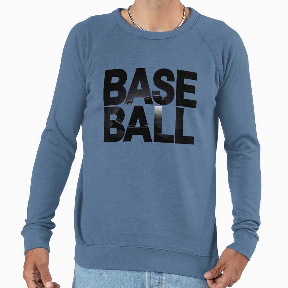 Baseball Sweatshirt - Novelty Apparel Men Women - T-Shirt, Sweatshirt, Hoodie