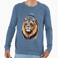 Detroit Lion Sweatshirt - Graphic Print Unisex - T-Shirt, Sweatshirt, Hoodie