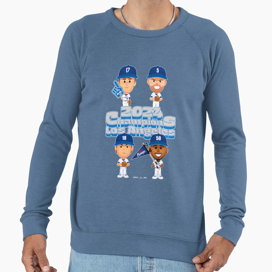 2024 Champions Los Angeles Sweatshirt - Streetwear Style for Adults - T-Shirt, Sweatshirt, Hoodie