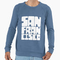 San Francisco White And Black Sweatshirt - Unique Graphic Men Women - T-Shirt, Sweatshirt, Hoodie