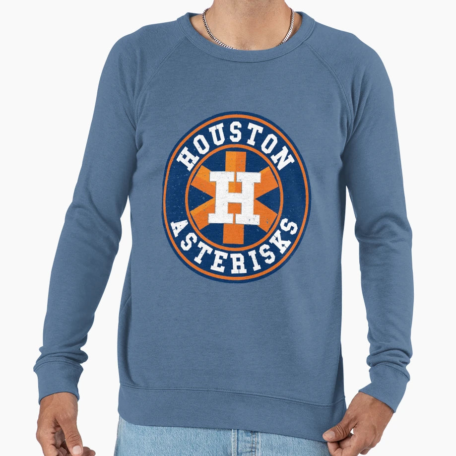 Houston Asterisks Baseball Sweatshirt - Streetwear Style for Adults - T-Shirt, Sweatshirt, Hoodie
