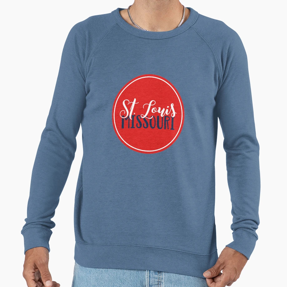 St Louis Missouri St Louis Mo Sweatshirt - Unique Graphic for Adults - T-Shirt, Sweatshirt, Hoodie