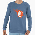 Baseball Flame Fire Sweatshirt - Trendy Graphic Men Women - T-Shirt, Sweatshirt, Hoodie