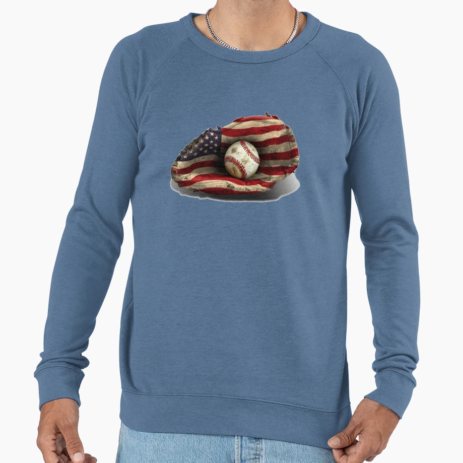 Us Baseball Sweatshirt - Fun Novelty Design Men Women - T-Shirt, Sweatshirt, Hoodie