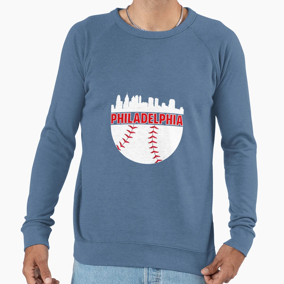 Philadelphia Baseball Sweatshirt - Trendy Graphic Unisex - T-Shirt, Sweatshirt, Hoodie
