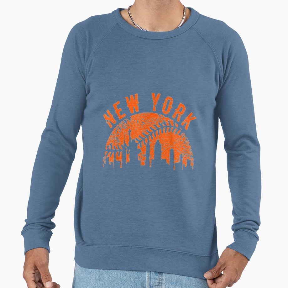 New York Ny Skyline City Sweatshirt - Casual Everyday Wear Men Women - T-Shirt, Sweatshirt, Hoodie