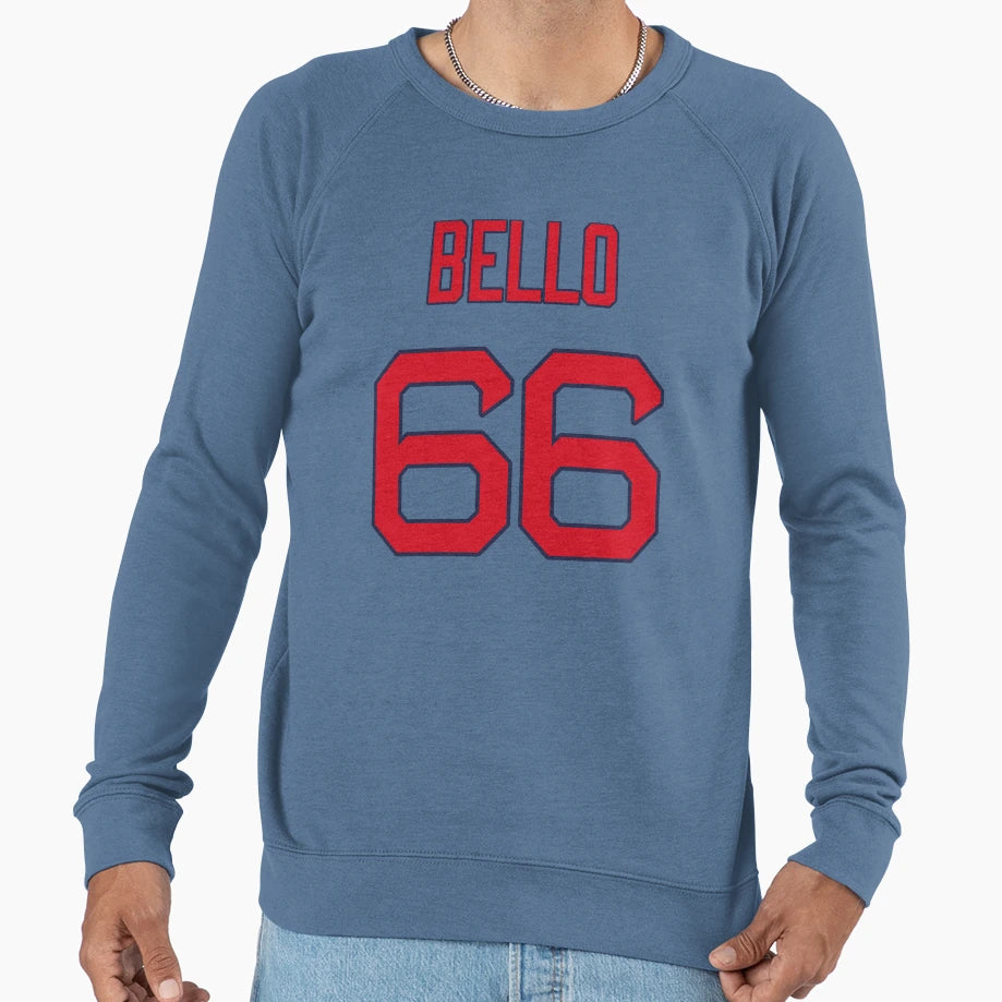 Brayan Bello 66 Red Sox Sweatshirt - Trendy Graphic for Adults - T-Shirt, Sweatshirt, Hoodie