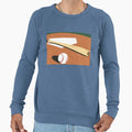 Baseball Sweatshirt - Casual Everyday Wear Men Women - T-Shirt, Sweatshirt, Hoodie