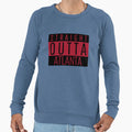Straight Outta Atlanta Football Sweatshirt - Aesthetic Graphic for Adults - T-Shirt, Sweatshirt, Hoodie