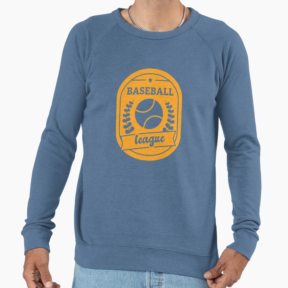 Baseball League League Emblem Sweatshirt - Graphic Print Men Women - T-Shirt, Sweatshirt, Hoodie