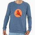 Cardinal Bird Sweatshirt - Graphic Print Unisex - T-Shirt, Sweatshirt, Hoodie