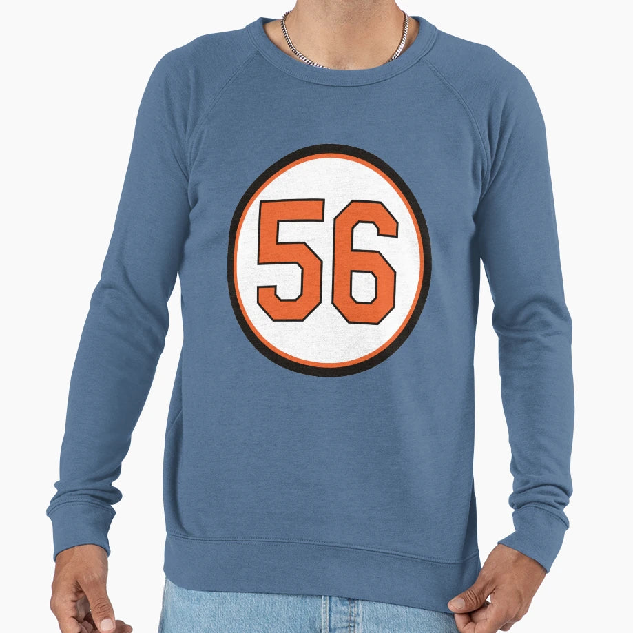 Hunter Harvey 56 Jersey Number Sweatshirt - Aesthetic Graphic for Adults - T-Shirt, Sweatshirt, Hoodie