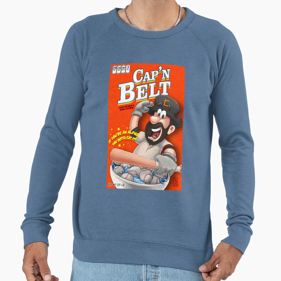 Capn Belt Sweatshirt - Fun Novelty Design Unisex - T-Shirt, Sweatshirt, Hoodie