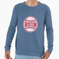 Boston Baseball Stitches Sweatshirt - Custom Art Print for Adults - T-Shirt, Sweatshirt, Hoodie
