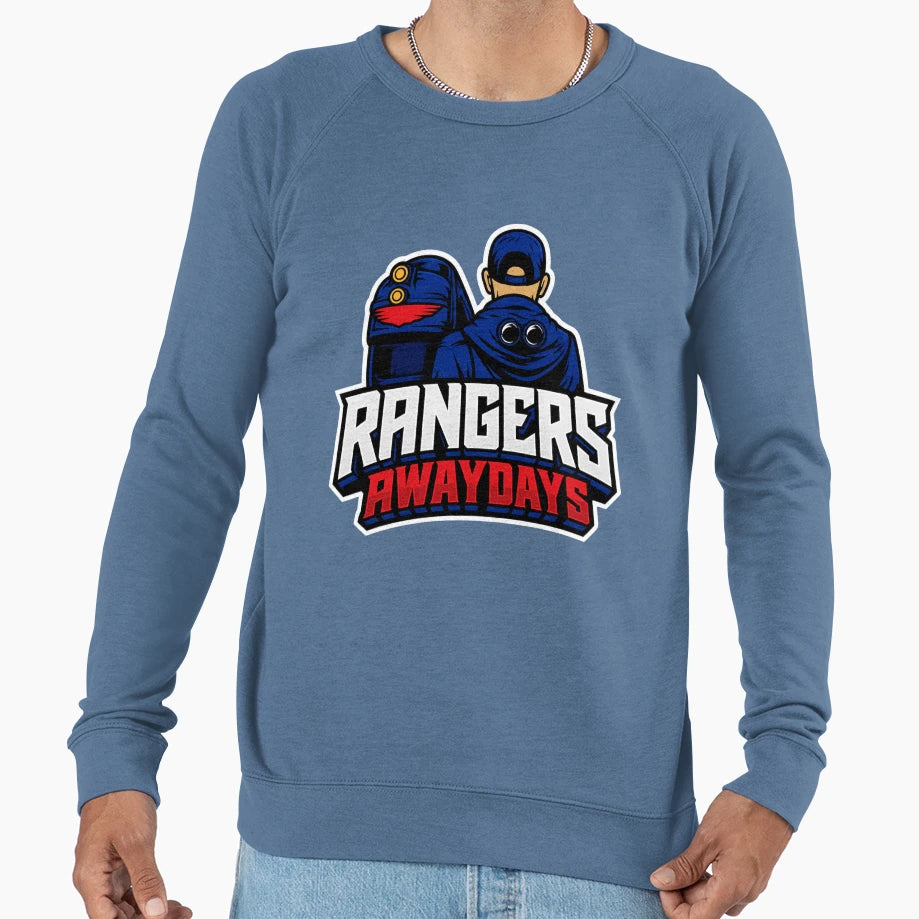 Rangers Awaydays Sweatshirt - Unique Graphic Men Women - T-Shirt, Sweatshirt, Hoodie