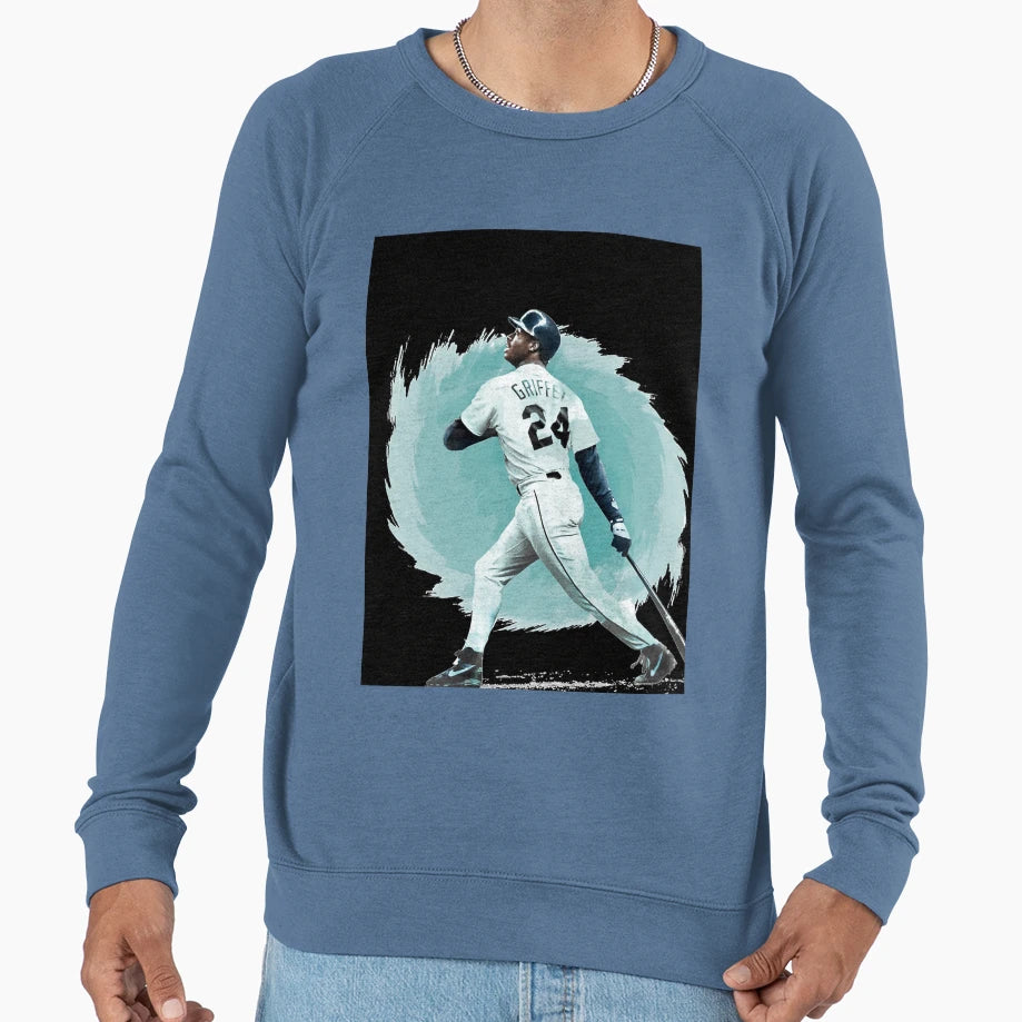 Ken Griffey Jr Sweatshirt - Trendy Graphic for Adults - T-Shirt, Sweatshirt, Hoodie