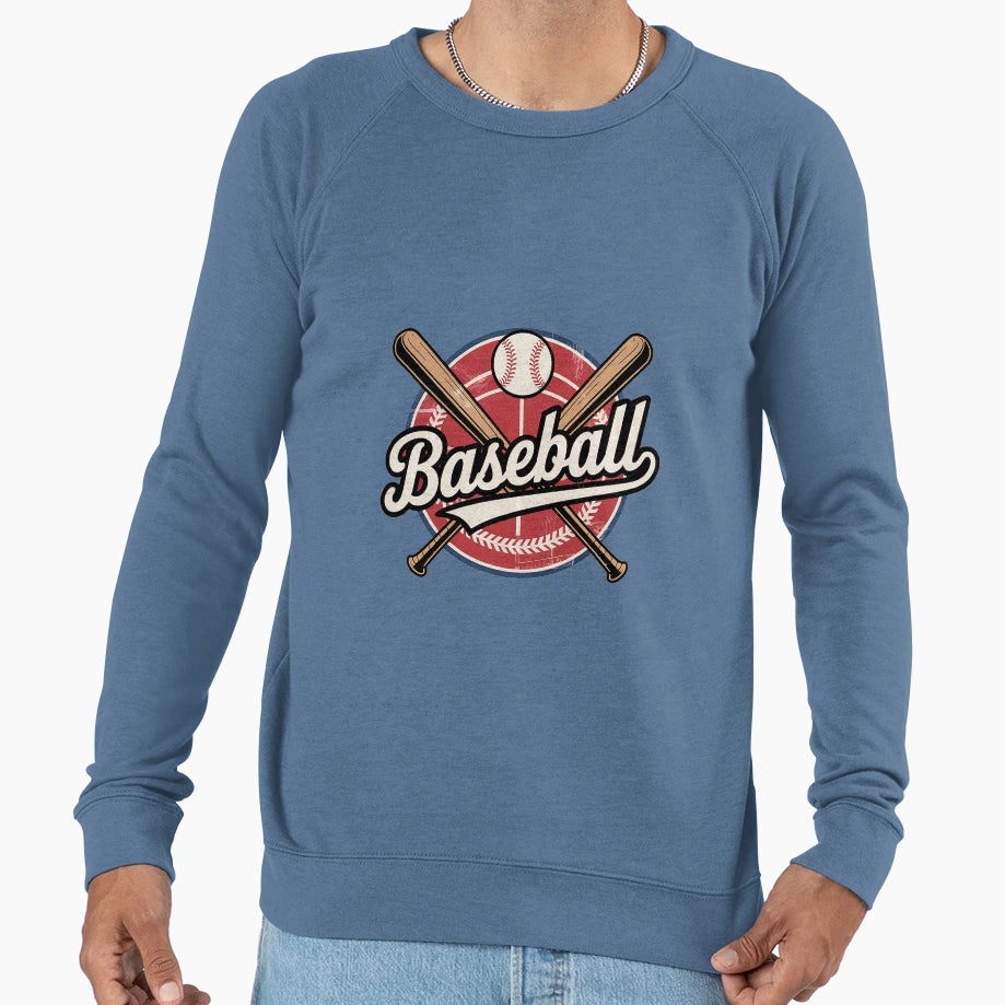 Baseball Season Game Day Baseball Mens Sweatshirt - Graphic Print Unisex - T-Shirt, Sweatshirt, Hoodie