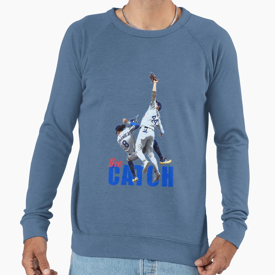 Catch Los Angeles Champs Baseball Sweatshirt - Minimalist Print for Adults - T-Shirt, Sweatshirt, Hoodie